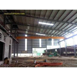 Cầu trục 3 tấn hàn quốc 1 dầm đơn khẩu độ nhà xưởng 25m