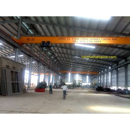 Cầu trục 5 tấn hàn quốc 1 dầm đơn khẩu độ nhà xưởng 10m